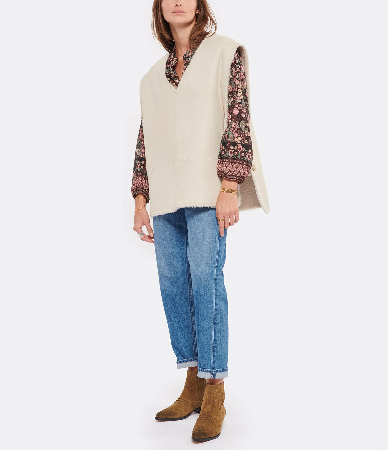 Roseanna Bottines Tucson Cuir Kaki 13 Roseanna Bottines Tucson Cuir Kaki – Image 11