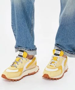 RUN OF Baskets Sunrise Mango Cuir Jaune -Golden Goose-boutique runof look20230110 69