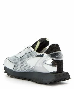 RUN OF Baskets Silver Run Cuir Argenté -Golden Goose-boutique runof36777 pck20210916 3