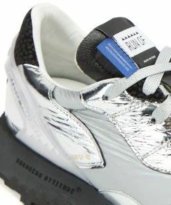 RUN OF Baskets Silver Run Cuir Argenté -Golden Goose-boutique runof36777 pck20210916 4