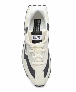 RUN OF Baskets Black Bodrum Genesis Cuir Noir Blanc Cassé -Golden Goose-boutique runof48755 pck20230206 2