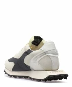 RUN OF Baskets Black Bodrum Genesis Cuir Noir Blanc Cassé -Golden Goose-boutique runof48755 pck20230206 3