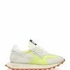 RUN OF Baskets Lime Bodrum Genesis Cuir Jaune Blanc Cassé -Golden Goose-boutique runof48760 pck20230109 1