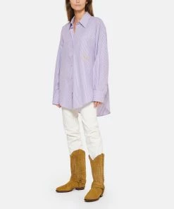 SHILOH HERITAGE Bottes Midnight Cuir Suédé Clous Camel 17 SHILOH HERITAGE Bottes Midnight Cuir Suédé Clous Camel -Golden Goose-boutique shilo look20221018 457