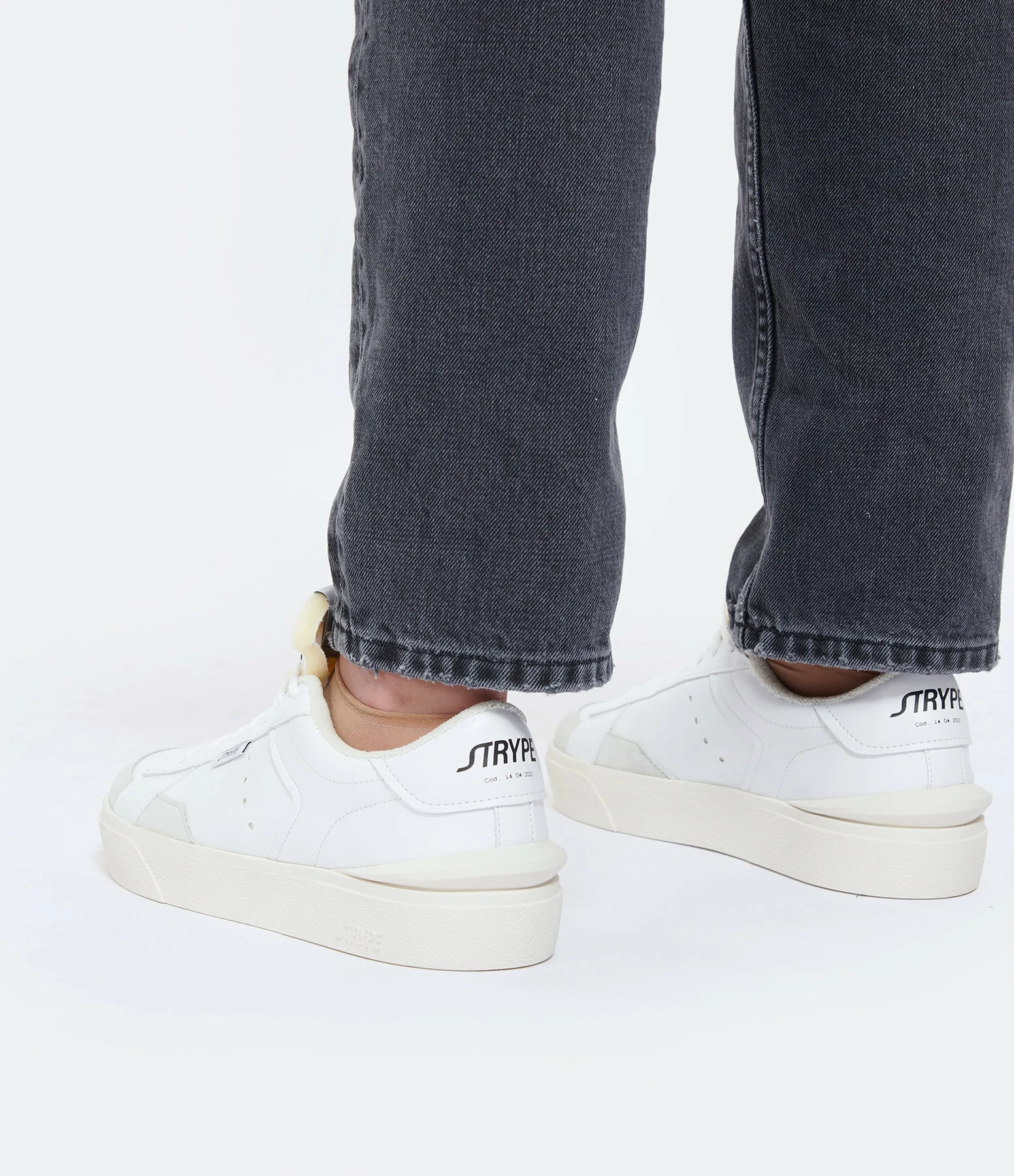 STR*HYPE Baskets Basic Vegan Blanc 7 STR*HYPE Baskets Basic Vegan Blanc – Image 5