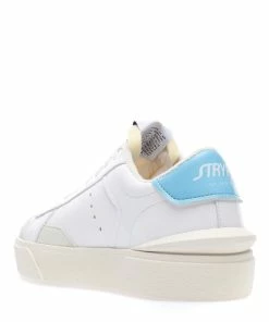 STR*HYPE Baskets Basic Vegan Blanc Bleu Clair -Golden Goose-boutique strst51406 pck20230224 3