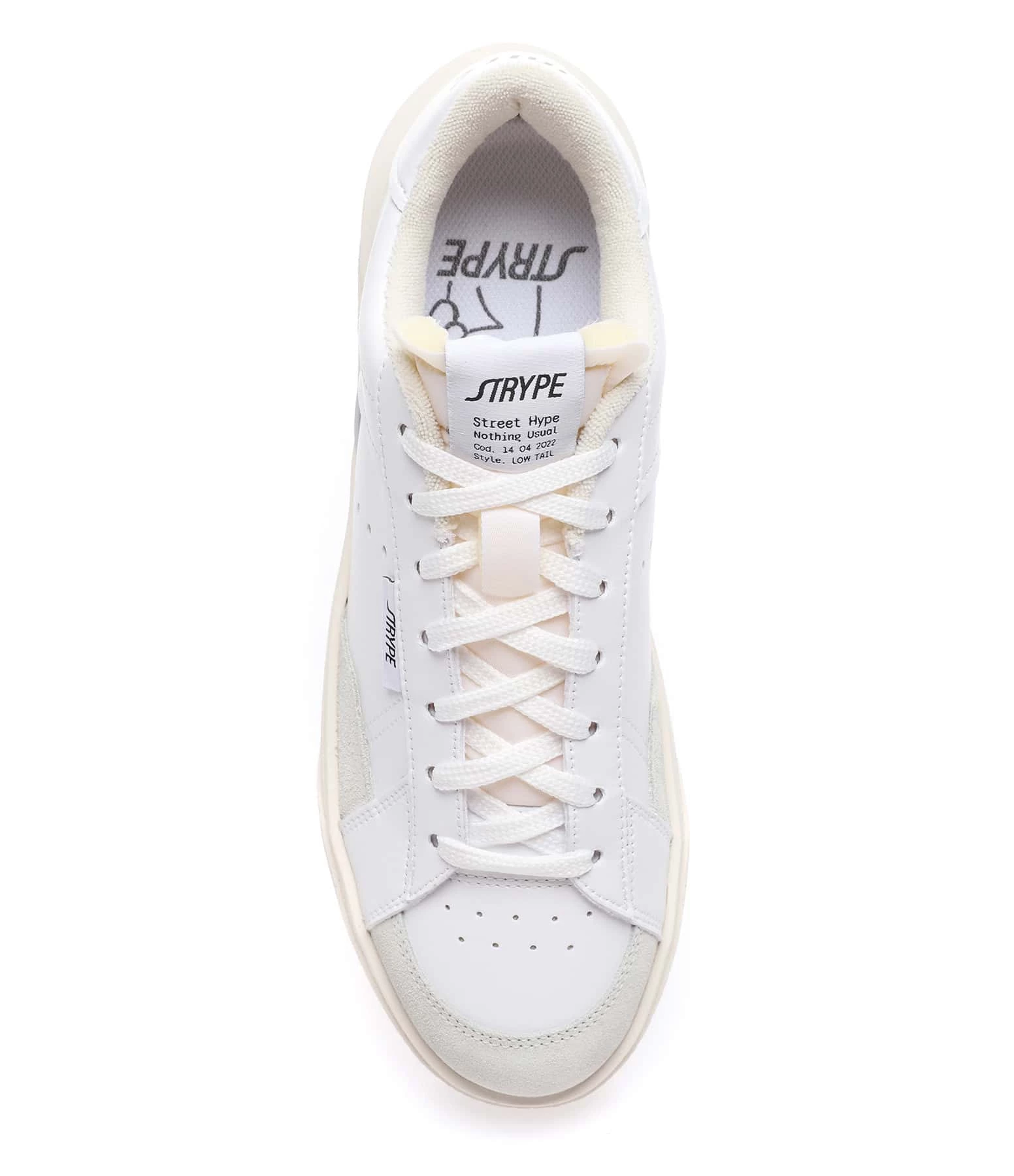 STR*HYPE Baskets Basic Vegan Blanc 4 STR*HYPE Baskets Basic Vegan Blanc – Image 2