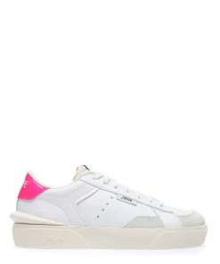 STR*HYPE Baskets Basic Vegan Blanc Fuschia