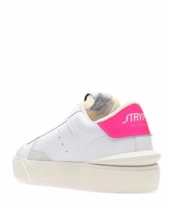 STR*HYPE Baskets Basic Vegan Blanc Fuschia 10 STR*HYPE Baskets Basic Vegan Blanc Fuschia -Golden Goose-boutique strst51408 pck20230224 3