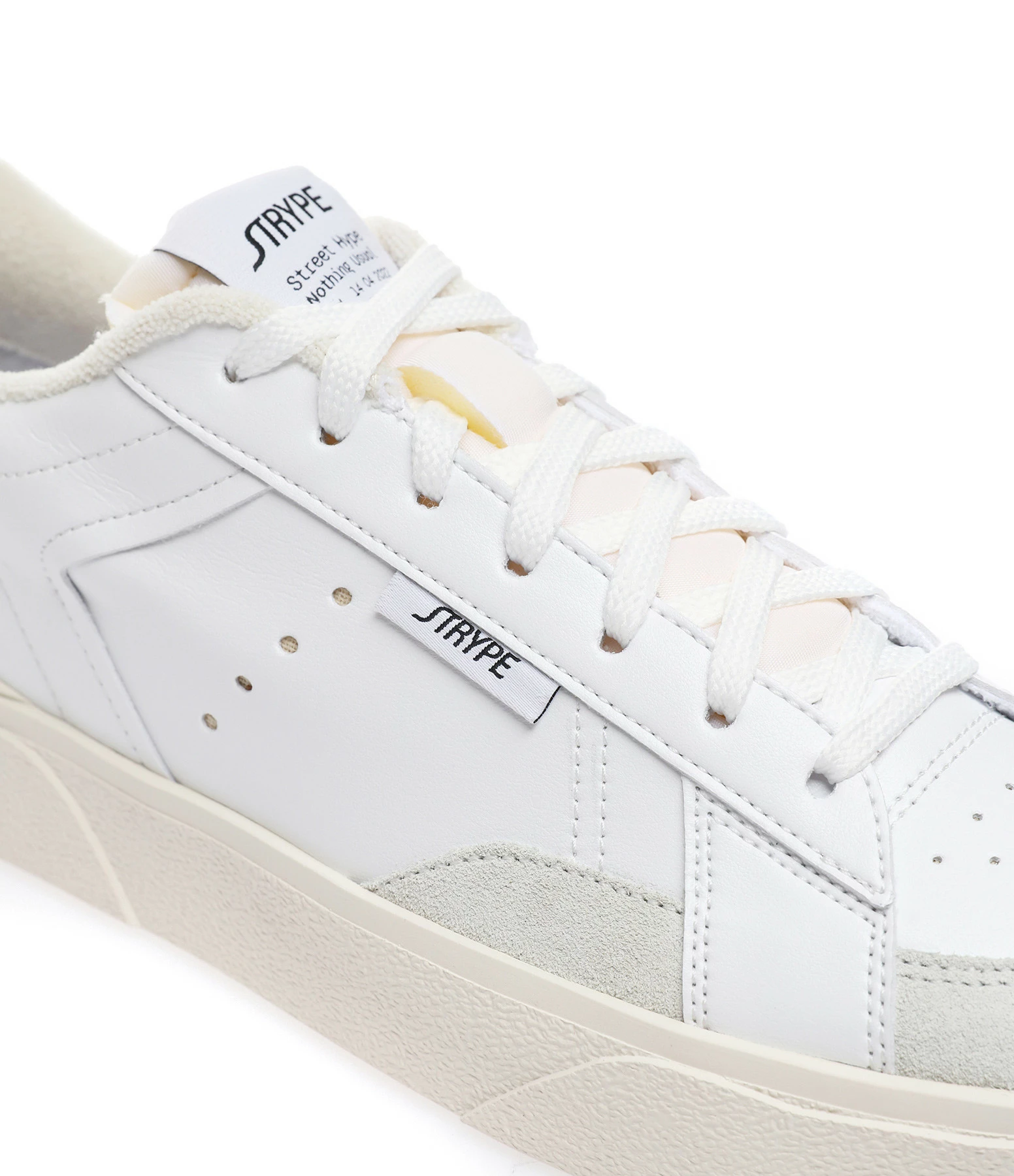 STR*HYPE Baskets Basic Vegan Blanc Jaune Fluo 6 STR*HYPE Baskets Basic Vegan Blanc Jaune Fluo – Image 4