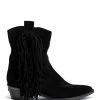 Zadig & Voltaire Bottines Pilar Cuir Suédé Noir 1 Zadig & Voltaire Bottines Pilar Cuir Suédé Noir -Golden Goose-boutique swct00104 noir