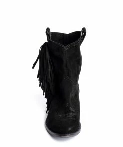 Zadig & Voltaire Bottines Pilar Cuir Suédé Noir -Golden Goose-boutique swct00104 noir 5 1