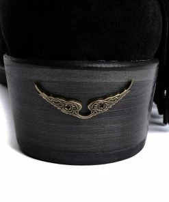 Zadig & Voltaire Bottines Pilar Cuir Suédé Noir -Golden Goose-boutique swct00104 noir 6