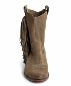 Zadig & Voltaire Bottines Pilar Cuir Suédé Taupe 18 Zadig & Voltaire Bottines Pilar Cuir Suédé Taupe -Golden Goose-boutique swct00104 taupe 4