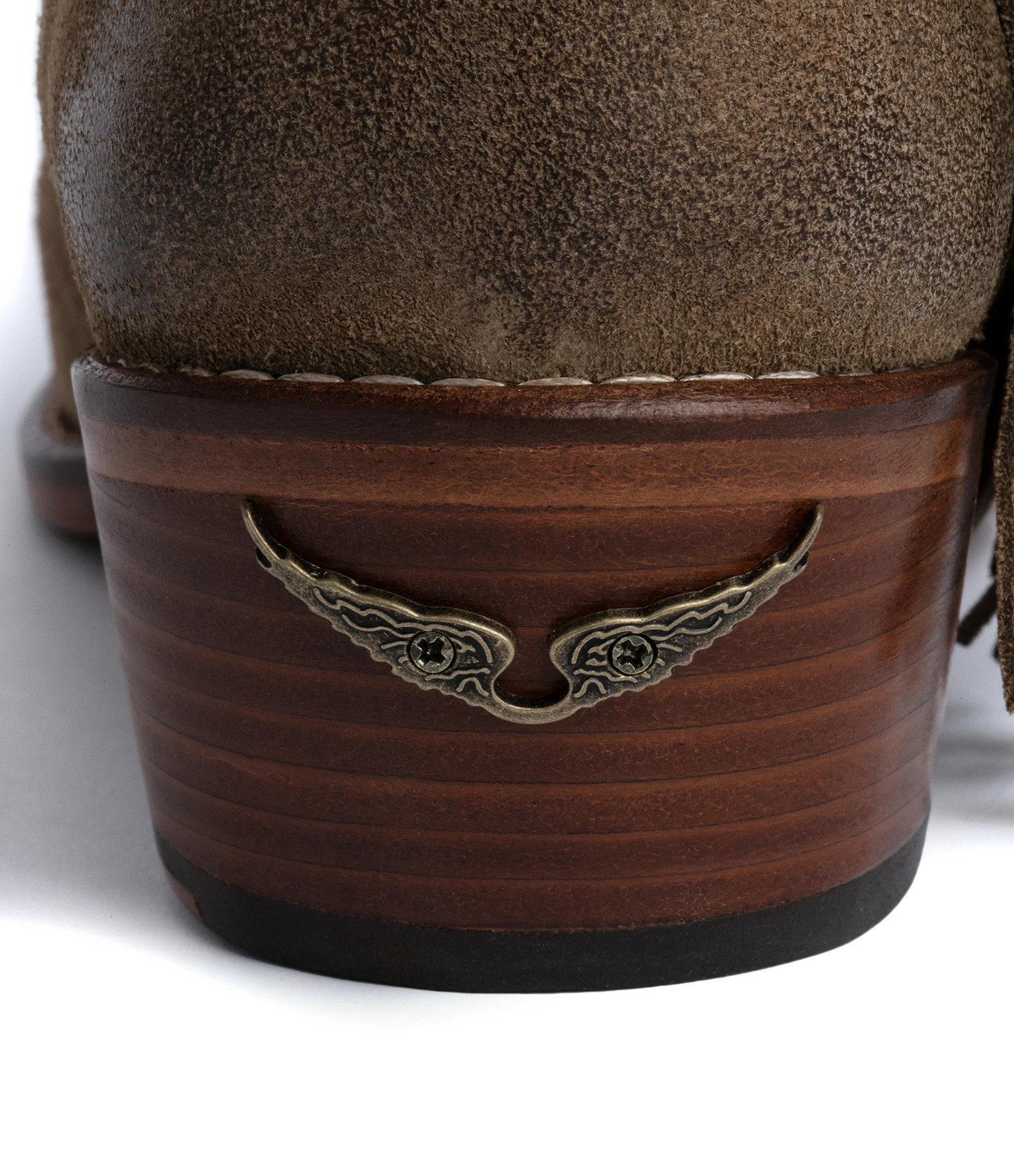 Zadig & Voltaire Bottines Pilar Cuir Suédé Taupe 8 Zadig & Voltaire Bottines Pilar Cuir Suédé Taupe – Image 6