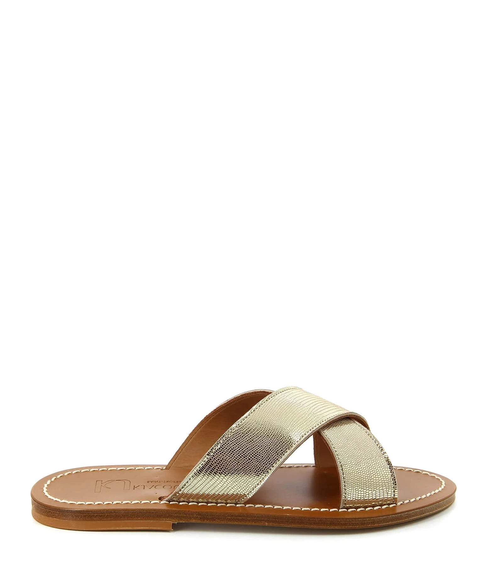 K.jacques Mules Temuco Cuir Disco Platine 3 K.jacques Mules Temuco Cuir Disco Platine