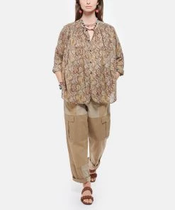THERA'S Mules Tressées Cuir Marron -Golden Goose-boutique thera look20220209 228