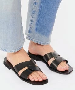 THERA'S Mules Cuir Noir -Golden Goose-boutique thera look20230110 59