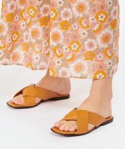 THERA'S Mules Cuir Camel -Golden Goose-boutique thera look20230110 78