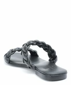 THERA'S Mules Tressées Cuir Noir -Golden Goose-boutique thera40456 pck20220203 3