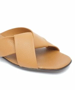 THERA'S Mules Cuir Camel -Golden Goose-boutique thera40459 pck20220203 4