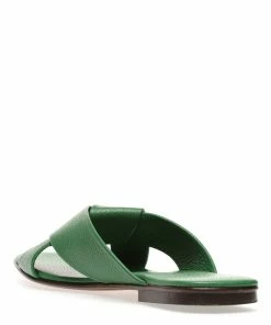 THERA'S Sandales Appula Cuir Vert -Golden Goose-boutique thera51417 pck20230109 3