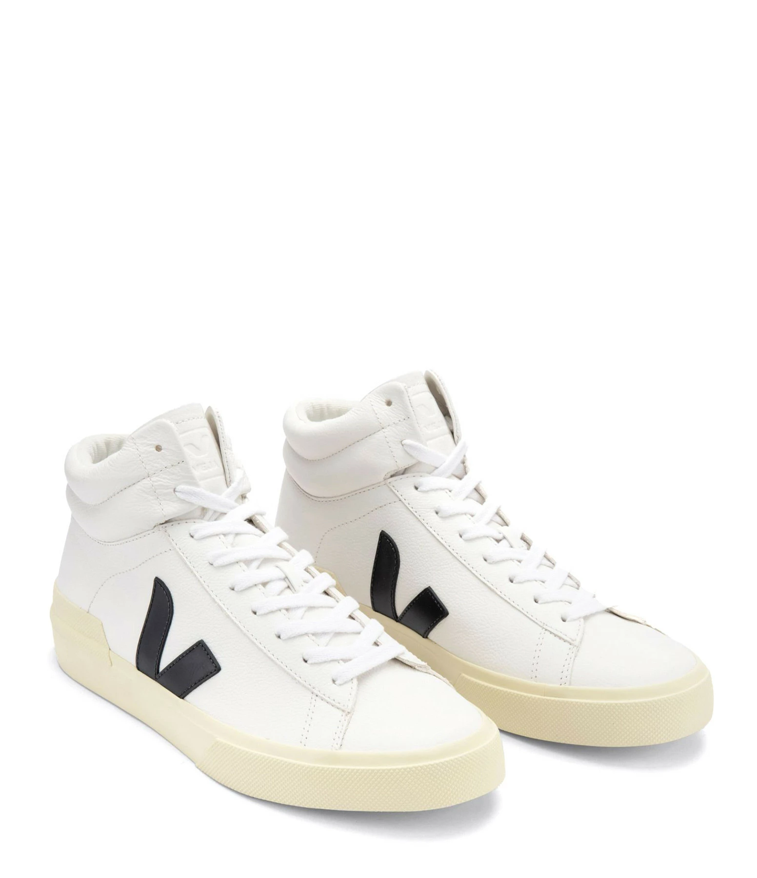 Veja Baskets Minotaur Chromefree Cuir Blanc Noir 4 Veja Baskets Minotaur Chromefree Cuir Blanc Noir – Image 2