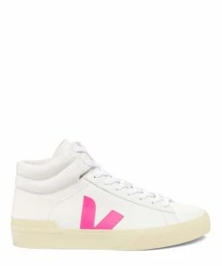 Veja Baskets Minotaur Chromefree Cuir Extra Blanc Sari
