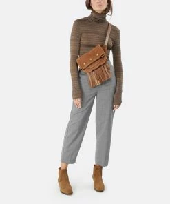 Vanessa Bruno Bottines Santiag Cuir Veau Noisette -Golden Goose-boutique vbrun look20220718 243