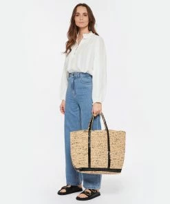 Vanessa Bruno Sandales Fussbet Cuir Noir -Golden Goose-boutique vbrun look20230104 46