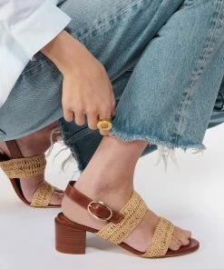 Vanessa Bruno Sandales Raphia Naturel 12 Vanessa Bruno Sandales Raphia Naturel -Golden Goose-boutique vbrun look20230125 174 1 1