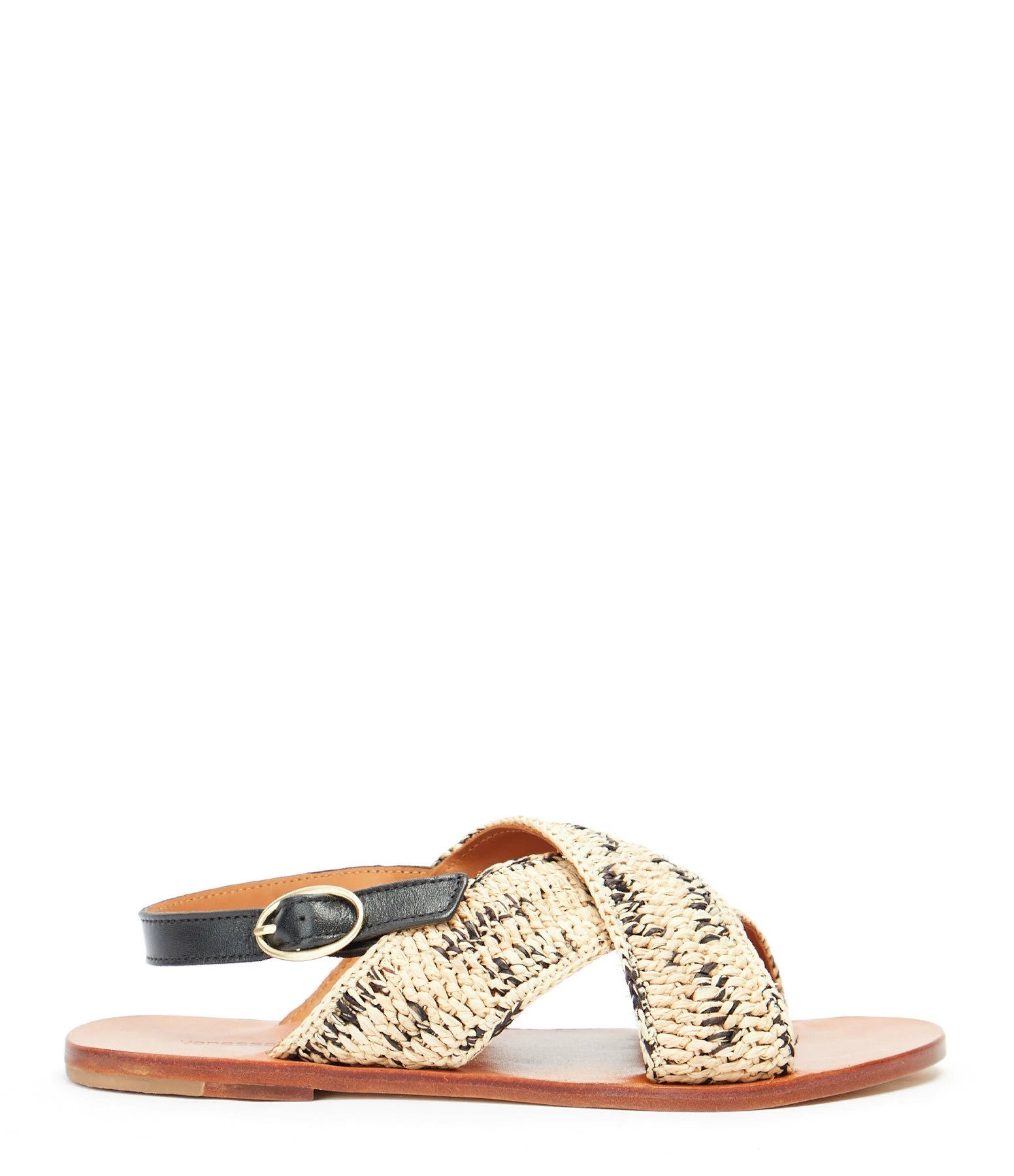 Vanessa Bruno Sandales Plates Raphia Sable Noir, Exclusivité Lulli 3 Vanessa Bruno Sandales Plates Raphia Sable Noir, Exclusivité Lulli