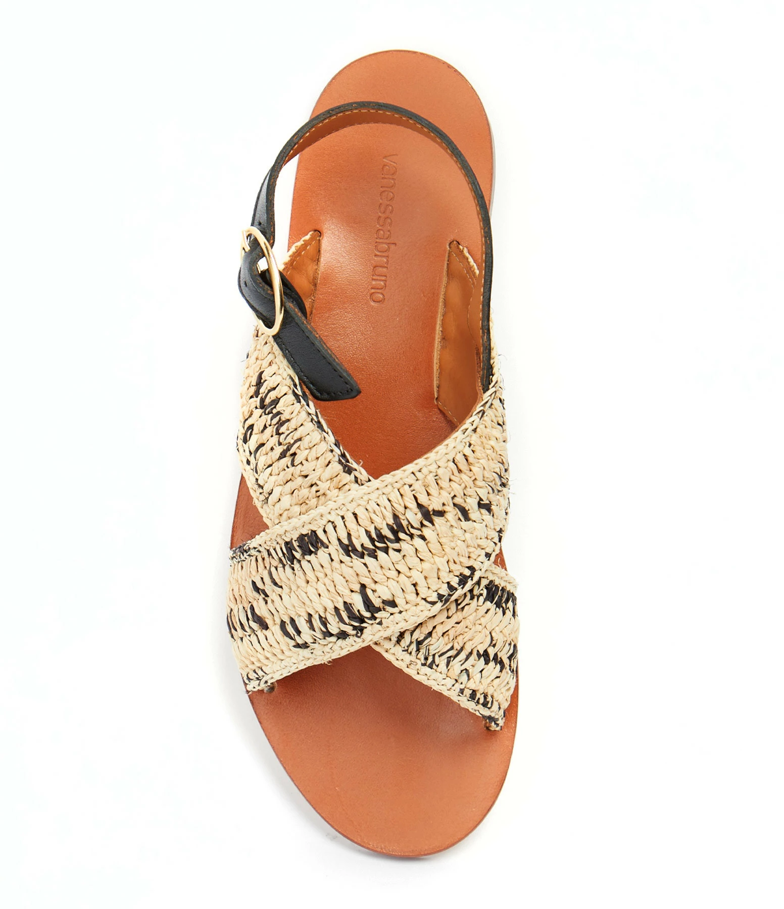 Vanessa Bruno Sandales Plates Raphia Sable Noir, Exclusivité Lulli 4 Vanessa Bruno Sandales Plates Raphia Sable Noir, Exclusivité Lulli – Image 2
