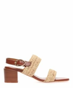 Vanessa Bruno Sandales Raphia Naturel