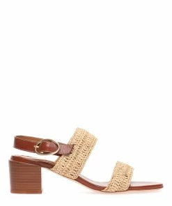 Vanessa Bruno Sandales Raphia Naturel