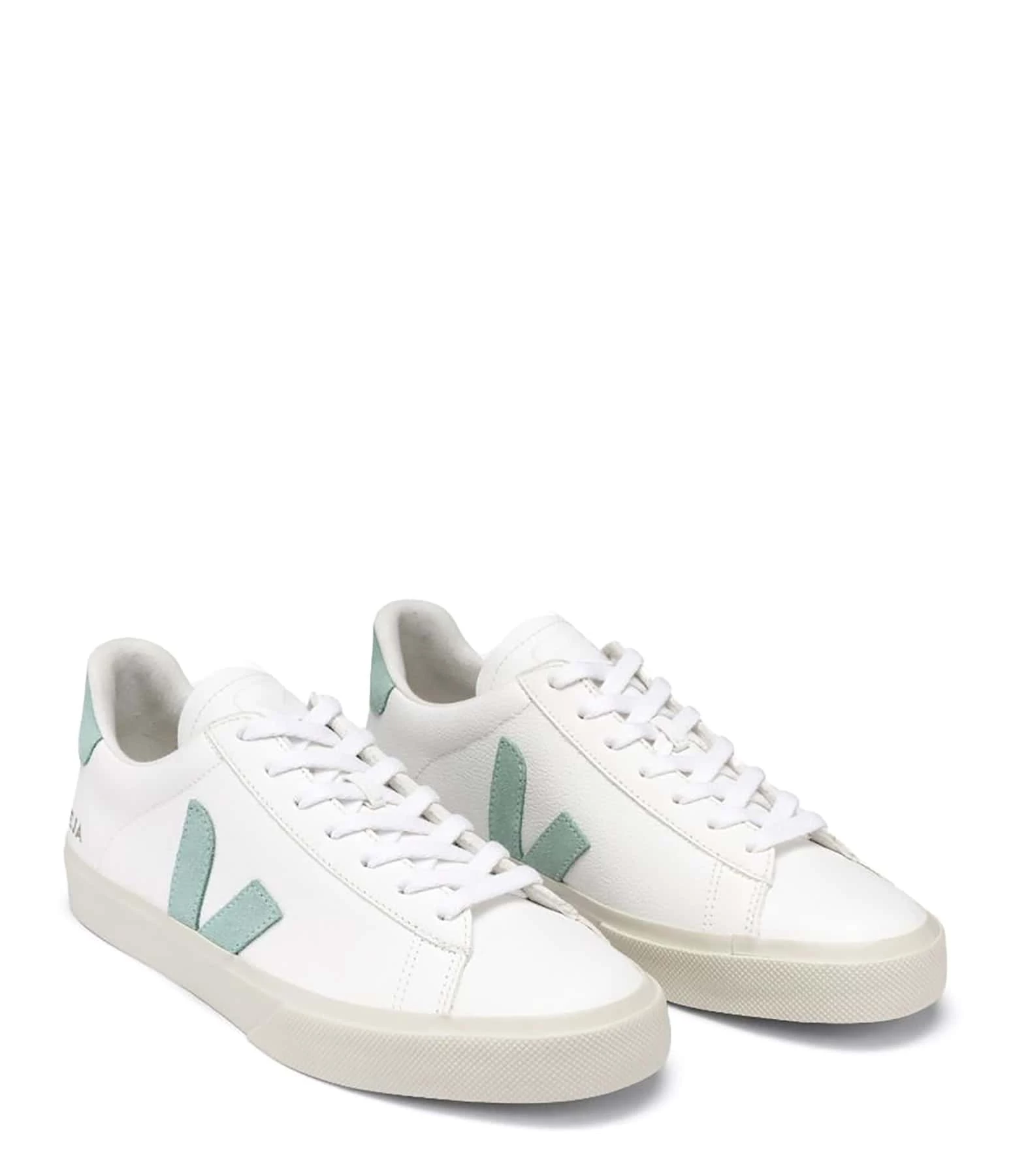 Veja Baskets Campo Chromefree Cuir Extra Blanc Matcha 4 Veja Baskets Campo Chromefree Cuir Extra Blanc Matcha – Image 2