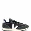 Veja Baskets Rio Branco Alveo Mesh Noir Blanc Gris Oxford