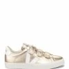 Veja Baskets Recife Logo Chromefree Cuir Platine Blanc -Golden Goose-boutique veja rc052418 lateral 1