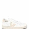 Veja Baskets V-10 Cuir Blanc Platine -Golden Goose-boutique veja vx022490 lateral.jpg 09 26 31 927