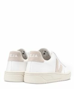 Veja Baskets V-12 Cuir Extra White Sable -Golden Goose-boutique veja xd022335 back 16 28 07 835