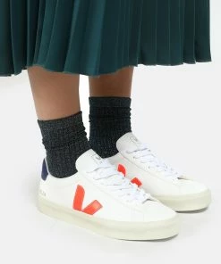 Veja Baskets Campo Chromefree Blanc Orange Fluo 12 Veja Baskets Campo Chromefree Blanc Orange Fluo -Golden Goose-boutique vejac look20201009 540