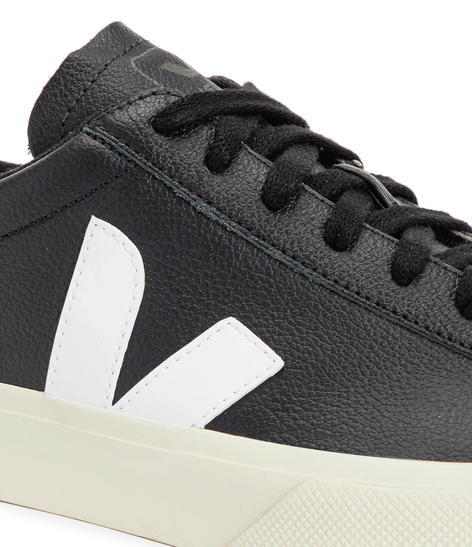 Veja Baskets Campo Chromefree Noir Blanc 6 Veja Baskets Campo Chromefree Noir Blanc – Image 4