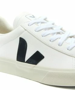 Veja Baskets Campo Chromefree Cuir Blanc Noir 12 Veja Baskets Campo Chromefree Cuir Blanc Noir -Golden Goose-boutique vejac20846 pck20200909 4
