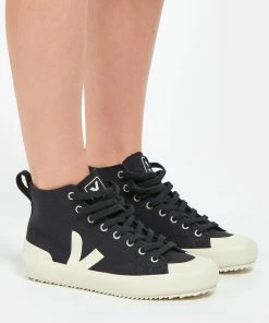 Veja Baskets Nova HT Canvas Noir Pierre -Golden Goose-boutique vejan look20210324 167