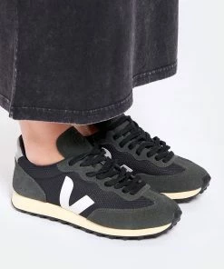 Veja Baskets Rio Branco Alveo Mesh Noir Blanc Gris Oxford 10 Veja Baskets Rio Branco Alveo Mesh Noir Blanc Gris Oxford -Golden Goose-boutique vejar look20210427 113