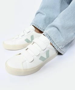 Veja Baskets Recife Logo Chromefree Cuir Extra Blanc Matcha 10 Veja Baskets Recife Logo Chromefree Cuir Extra Blanc Matcha -Golden Goose-boutique vejar look20230222 443