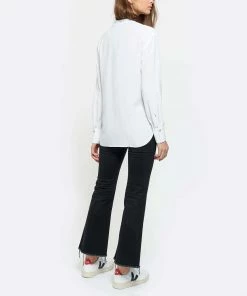 Veja Baskets V-10 Cuir Blanc Nautico Pekin -Golden Goose-boutique vejav look20191210 151