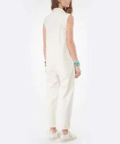 Veja Baskets V-10 Cuir Blanc Platine -Golden Goose-boutique vejav look20210309 395