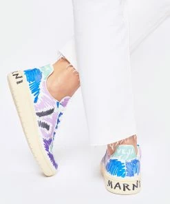 Baskets V-10 Cuir Orchidée Noir, Collaboration Veja X Marni 15 Baskets V-10 Cuir Orchidée Noir, Collaboration Veja X Marni -Golden Goose-boutique vejav look20221019 78 1