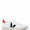 Veja Baskets V-10 Cuir Blanc Nautico Pekin